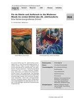 Fin de Siècle und Aufbruch in die Moderne (mit 11 MP3-Dateien) - Musik im ersten Drittel des 20. Jahrhunderts - Musik