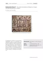 Heldenhafte Taten!? (4. Lernjahr) - Das antike Heroenbild am Beispiel von Hygins Herkules-Darstellung - Latein