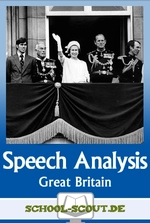 Speech Analysis - Reden zum Thema "UK in the 21st century" analysieren - Redeanalyse (Speech Analysis) im Englischunterricht - Englisch
