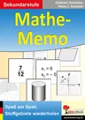 Mathe-Memo - Spaß am Spiel, Stoffgebiete wiederholen - Mathematik