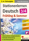 Stationenlernen Deutsch: Frühling & Sommer - Individuelles Lernen, differenzierend und motivierend - Deutsch