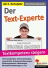 Der Text-Experte - Textkompetenz und Textverständnis steigern - Deutsch