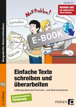 Einfache Texte schreiben und überarbeiten - Lebenspraktische Formular- und Gebrauchstexte - Deutsch