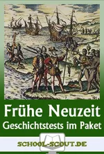 Reformation, Entdeckungen, Absolutismus - Geschichtstests im Paket - Tests im Fach Geschichte - Geschichte