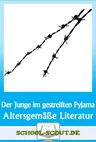 "Der Junge im gestreiften Pyjama" von Boyne - Altersgemäße Literatur - fertig aufbereitet für den Unterricht - Deutsch