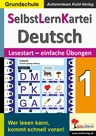 SelbstLernKartei Deutsch 1: Lesestart - einfache Übungen - Wer lesen kann, kommt schnell voran! - Deutsch