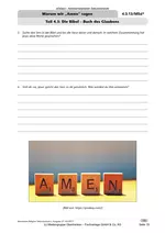 Warum wir »Amen« sagen - Die Bibel – Buch des Glaubens - Religion