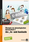 Übungen zur phonologischen Bewusstheit 2 - Anlaute, Inlaute und Auslaute (1. und 2. Klasse) - Deutsch