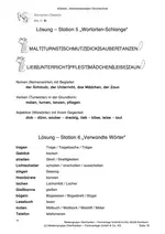 Wortarten-Detektiv - Erkennung der Wortarten verbessern und weiterentwickeln - Deutsch