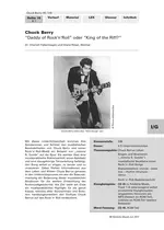 Chuck Berry (mit 6 MP3-Dateien) - "Daddy of Rock'n'Roll" oder "King of the Riff"? - Musik