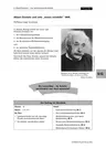 Albert Einstein und sein "annus mirabilis" 1905 - Ein Leseartikel – für Schüler verständlich und doch spannend! - Physik
