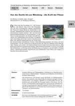 Von der Quelle bis zur Mündung - Die Kraft der Flüsse - Erdkunde/Geografie