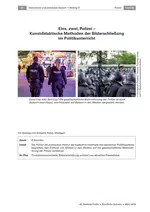 Eins, zwei, Polizei – Kunstdidaktische Methoden der Bilderschließung im Politikunterricht - Demokratie und politisches System - Sowi/Politik