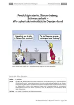 Produktpiraterie, Steuerbetrug, Schwarzarbeit - Wirtschaftskriminalität in Deutschland - Sowi/Politik