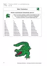 Tierlexikon "Krokodil" - ein Lesefertigkeitstraining - Lesetraining in der Grundschule (2. Klasse) - Deutsch