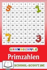 Prim & Mirp - Die Erkundung der Primzahlen im Zahlenraum bis 100 - Kinder entdecken spielerisch die Welt der Zahlen - Mathematik