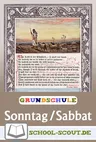 Der siebte Tag - Sabbat und Sonntag - Arbeitsblätter in Stationenform - Religion