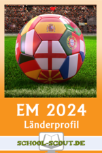 Länderprofile zur EURO 2024: Dänemark - Fußball-Europameisterschaft 2024 in Deutschland  - Erdkunde/Geografie
