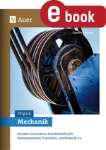 Physik: Mechanik (SEK I) - Flexibel einsetzbare Arbeitsblätter für Stationenlernen, Freiarbeit, Lerntheke & Co. - Physik
