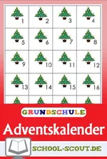 Knobeln & Rätseln - Kreativer Adventskalender für die 1. und 2. Klasse - Weihnachtlicher Mathematikunterricht leicht gemacht - Mathematik