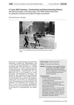 17 June 1953 Uprising - Constructing and Deconstructing History - Geschichte bilingual - From the Cold War to the Fall of the Berlin Wall - Geschichte