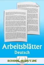 Arbeitsblätter Deutsch - Anwendung von Lauten - Arbeitsblätter mit Lösungen im Fach Deutsch - Deutsch