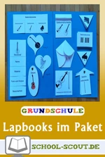 Lapbooks für den Musikunterricht Spar-Paket - Praxiserprobt, kreativ & sofort einsetzbar - Musik