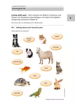Living with pets (Klasse 6) - Sich anhand von Bildern, Cartoons und Texten mit Haustieren beschäftigen und dabei die Adjektivsteigerung trainieren - Englisch