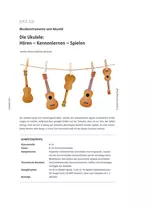 Die Ukulele: Hören – Kennenlernen – Spielen - Musikinstrumente und Akustik - mitz 10 Mp3-Dateien - Musik