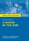 Lorraine Hansberry: A raisin in the sun - Textanalyse und Interpretation in englischer Sprache - Englisch