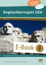 Englischlernspiel USA - Ein Brettspiel zu Grundwortschatz, Grammatik und Landeskunde - Englisch