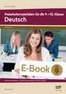 Freiarbeitsmaterialien für die 9.+10. Klasse: Deutsch - Alle Kompetenzbereiche - drei Differenzierungsstufen - flexibel einsetzbar - Deutsch