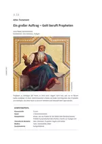Altes Testament - Ein großer Auftrag – Gott beruft Propheten - Grundlegendes über Propheten - Religion