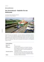 Der Panamakanal - Nadelöhr für den Welthandel - Erdkunde/Geografie