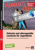Einfache und altersgemäße Lesetexte für Jugendliche - Verschiedene Textsorten mit Arbeitsblättern - Deutsch