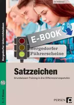 Führerschein: Satzzeichen - Sekundarstufe - Grundwissen-Training in drei Differenzierungsstufen - Deutsch