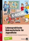 Lebenspraktische Gebrauchstexte für Jugendliche - Arbeitsmaterialien für Schüler mit geistiger Behinderung - Deutsch