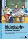 Mathetraining 7./8. Klasse Band 1 - Ergänzungsband - Dezimalzahlen, Prozentrechnen, Zuordnungen, Wahrscheinlichkeit - Ergänzungsbd. inklusiver Unterricht - Mathematik