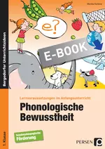 Phonologische Bewusstheit - Lernvoraussetzungen im Anfangsunterricht - Deutsch