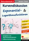 Kurvendiskussion / Exponential- & Logarithmusfunktionen - Differentialrechnung und Vergleich von Wachstumsprozessen - Mathematik