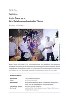 Latin Dances - Spielstücke - Drei lateinamerikanische Tänze - Musik