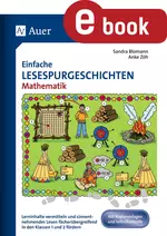 Einfache Lesespurgeschichten Mathematik - Mit Kopiervorlagen zur Selbstkontrolle - Mathematik