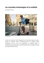 Les nouvelles technologies et la mobilité - Zukunftstechnologien und Mobilität - Französisch