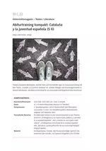 Cataluña y la juventud española - Abiturtraining kompakt - Textos / Literatura - Spanisch