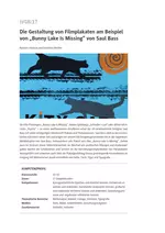 "Bunny Lake Is Missing" von Saul Bass - Gestaltung von Filmplakaten - Kunst/Werken