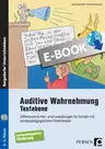 Auditive Wahrnehmung - Textebene - Differenzierte Hör- und Leseübungen für Schüler mit sonderpädagogischem Förderbedarf - Deutsch