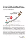 Genomische Prägung - Genetik - Wirkung des Epigenoms am Prader-Willi-Syndrom und Angelman-Syndrom - Biologie