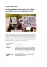 Racism and police violence in the USA - Current topics in short - Über equal rights sprechen und diskutieren (Sek II) - Englisch
