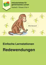 Einfache Lernstationen: Redewendungen - 8 Lernstationen zur Bedeutung von Redewendungen – mit Rechercheaufgaben! - Deutsch