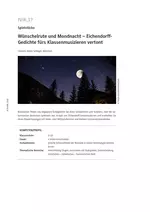 Wünschelrute und Mondnacht - Eichendorff-Gedichte fürs Klassenmusizieren vertont - Musik